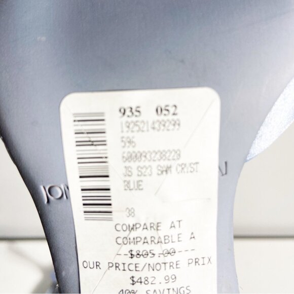 Jonathan Simkhai Sam Crystal Harness Pumps in Light Sky size 38 - Picture 8 of 8